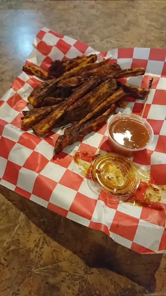 Sweet Potato Fries with Sauce